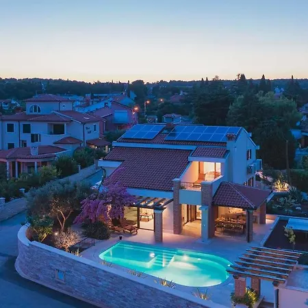 Modern Poolside In